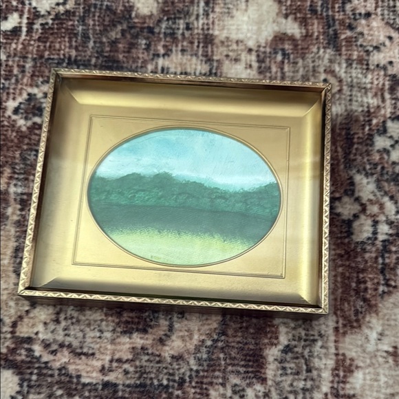 Vintage frame original painting - Picture 1 of 8